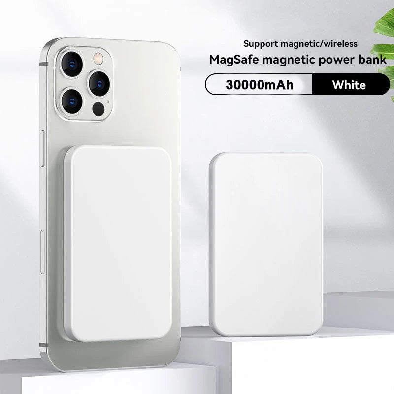 NEXORA 50000mAh Wireless Magnetic Power Bank Charger Fast Charging External Spare Battery For Apple iPhone Android Magsafes